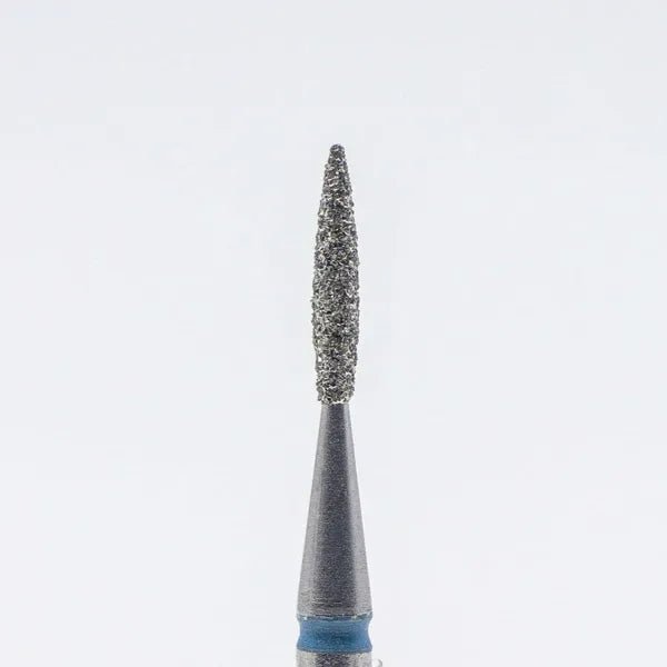 Diamond nail bit, Pointy Flame 1.4 - Medium (D - 115) - Level Up Beauty Supply