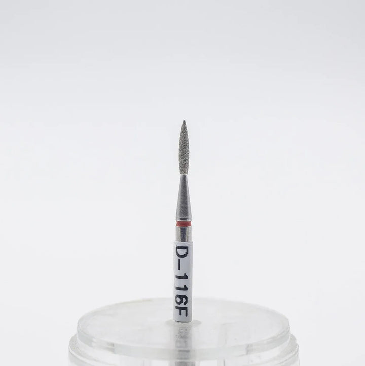 Diamond nail bit, Pointy Flame 1.6 - Fine (D-116)