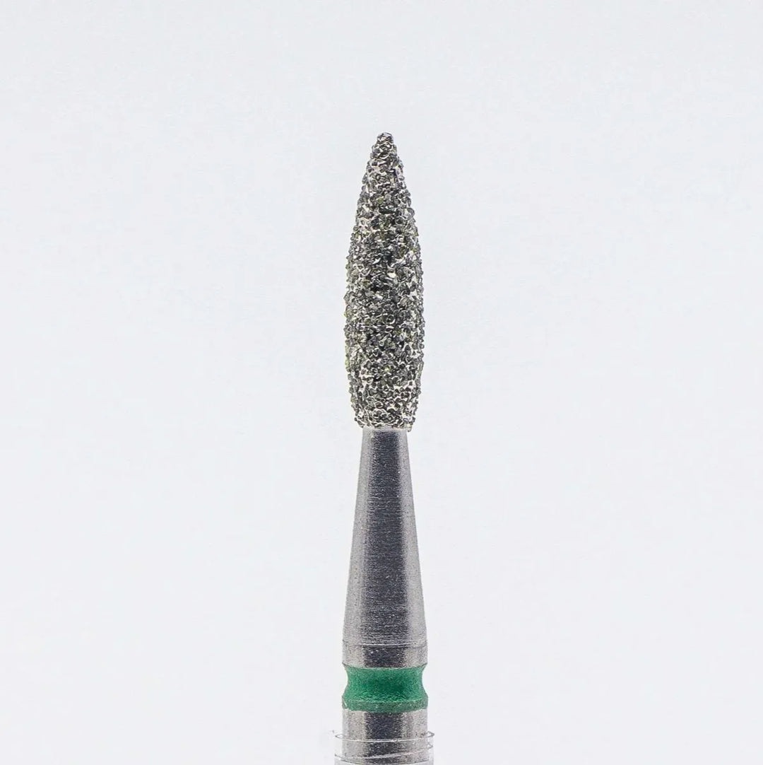 Diamond nail bit, Pointy Flame 2.1 - Coarse (D-118)