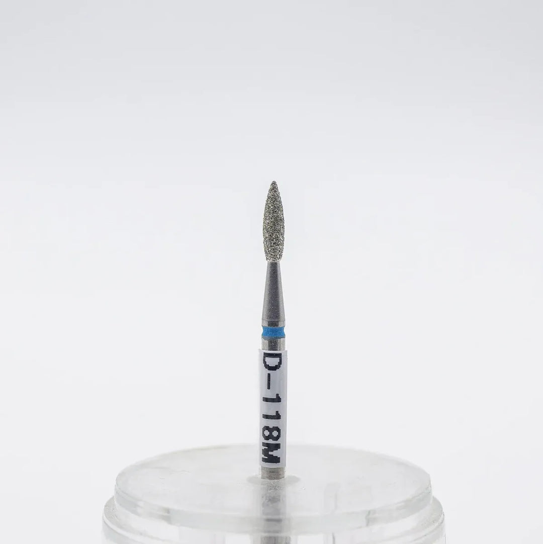 Diamond nail bit, Pointy Flame 2.1 - Medium (D-118)