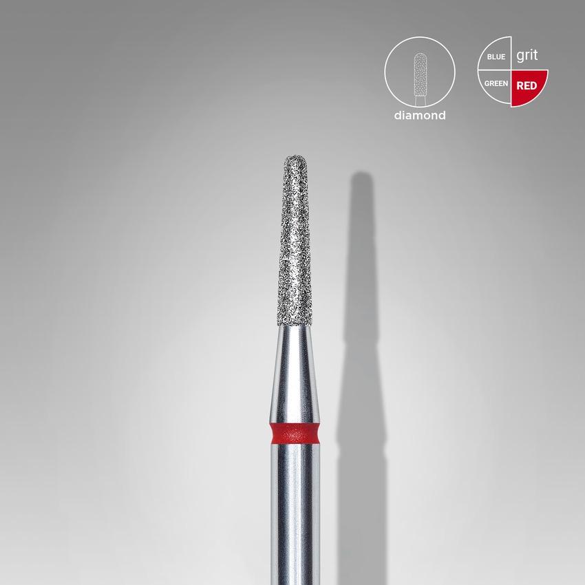STALEKS Diamond nail bit, Rounded Cone 1.8 - Fine (FA70R018/8) - Level Up Beauty Supply