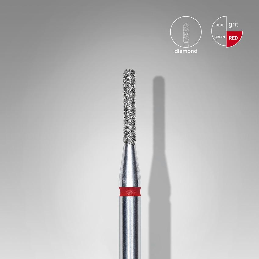 STALEKS Diamond nail bit, Rounded Cylinder 1.4 Fine (FA30R014/8) - Level Up Beauty Supply