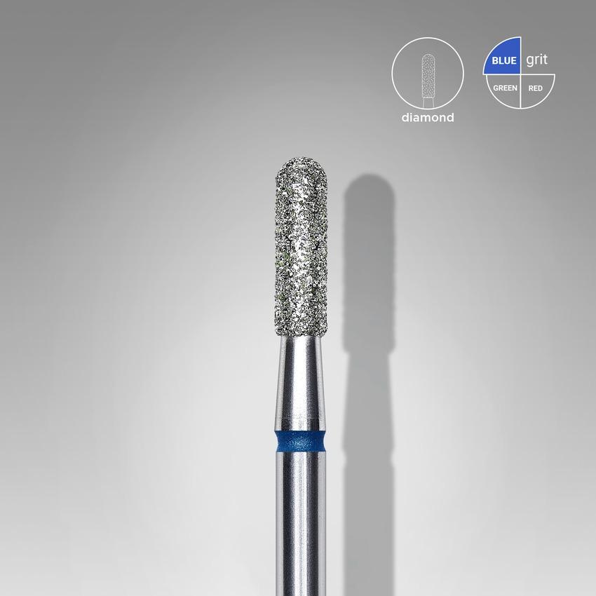 STALEKS Diamond nail bit, Rounded Cylinder 2.3 - Medium (FA30B023/8) - Level Up Beauty Supply