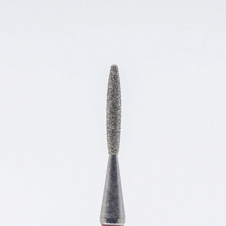 Diamond nail bit, Rounded Flame 1.4 - Fine (D-121)