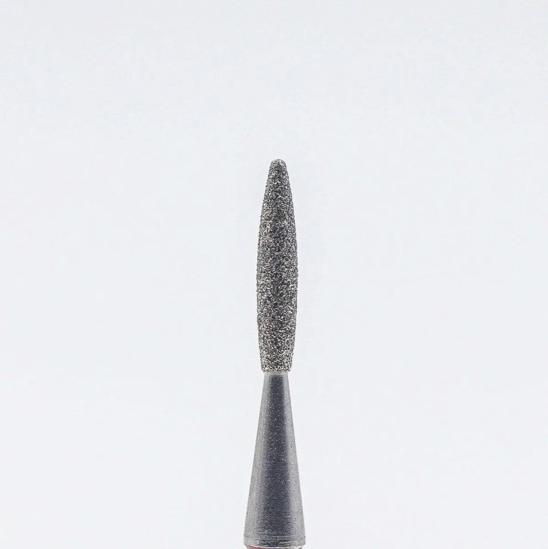 Diamond nail bit, Rounded Flame 1.6 - Fine (D-122)