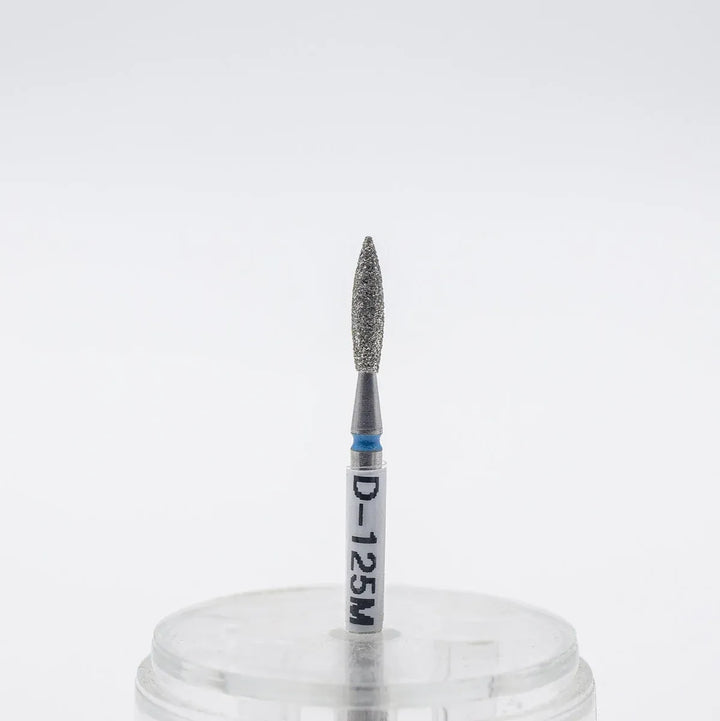 Diamond nail bit, Rounded Flame 2.3 - Medium (D-125)