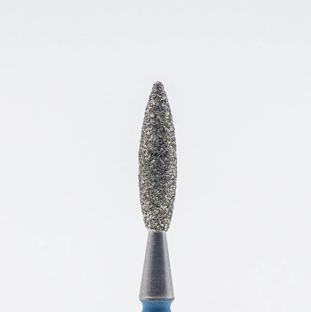 Diamond nail bit, Rounded Flame 2.5 - Medium (D-126)