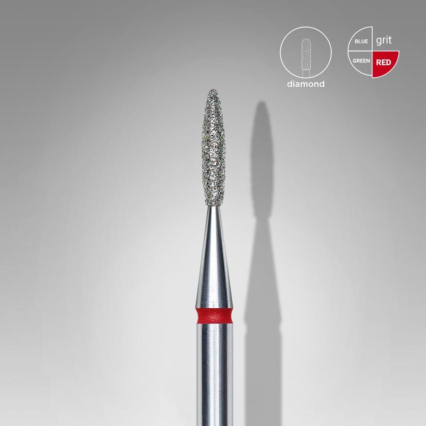 STALEKS Diamond nail bit, Rounded Tip Flame 1.6 Fine (FA10R016/8)