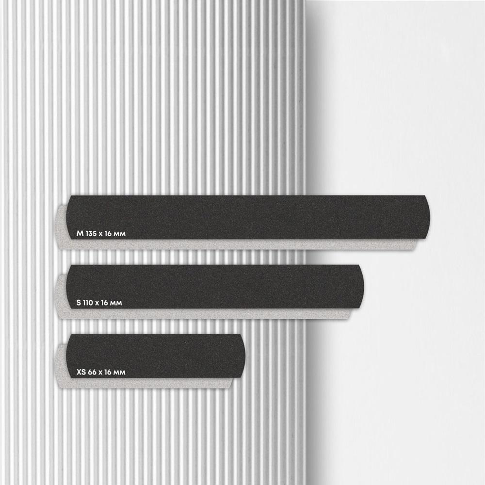 Disposable Nail files 220gr (black), 50pcs - Level Up Beauty Supply