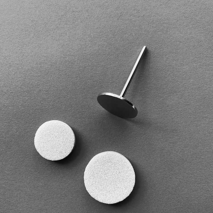Disposable replacement file buffer 5mm for PODO DISC 20 mm, 50pcs - Level Up Beauty Supply