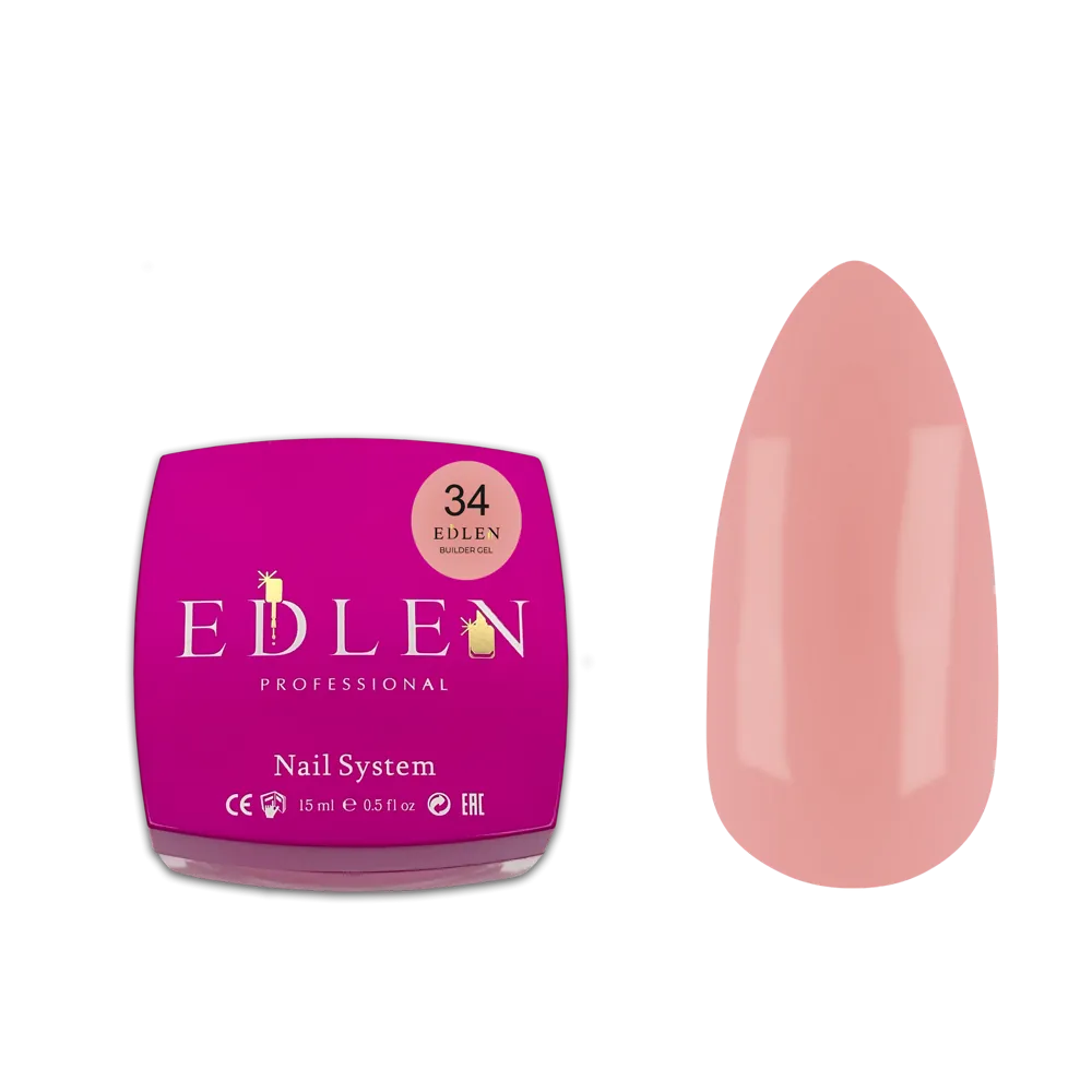 EDLEN Builder Gel Office #34, 15 ml