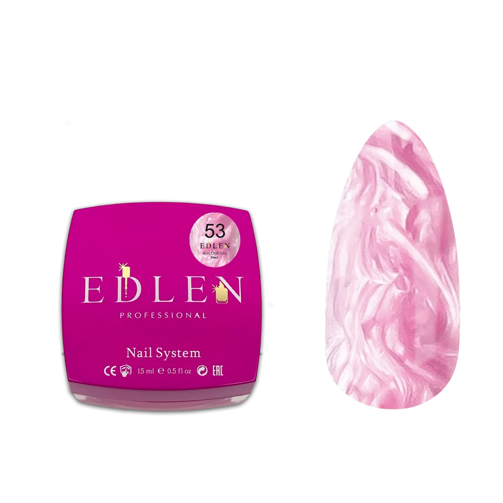 EDLEN Builder Gel Pearl #53, 15 ml