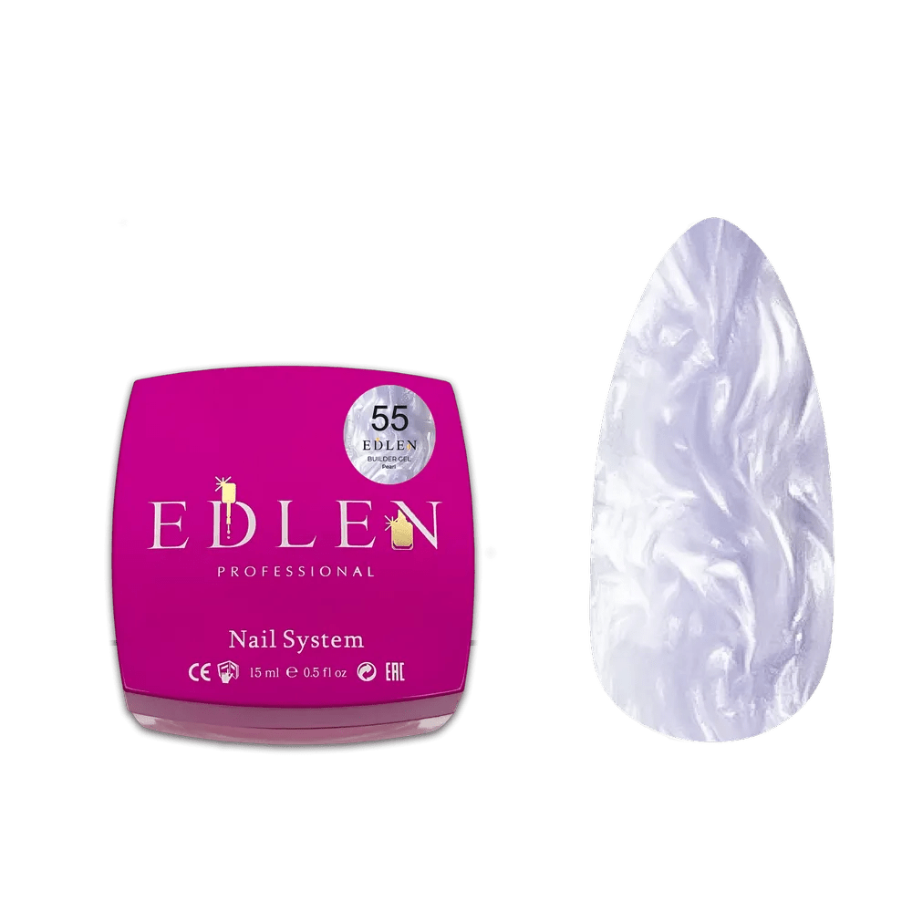 EDLEN Builder Gel Pearl 55 - Level Up Beauty Supply