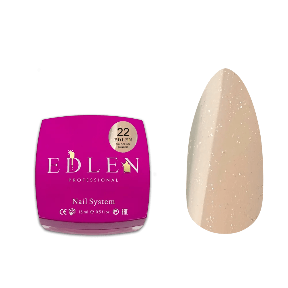 EDLEN Builder Gel Princess 22 - Level Up Beauty Supply