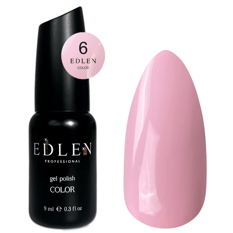 EDLEN Color Gel Polish 006, 9 ml - Level Up Beauty Supply