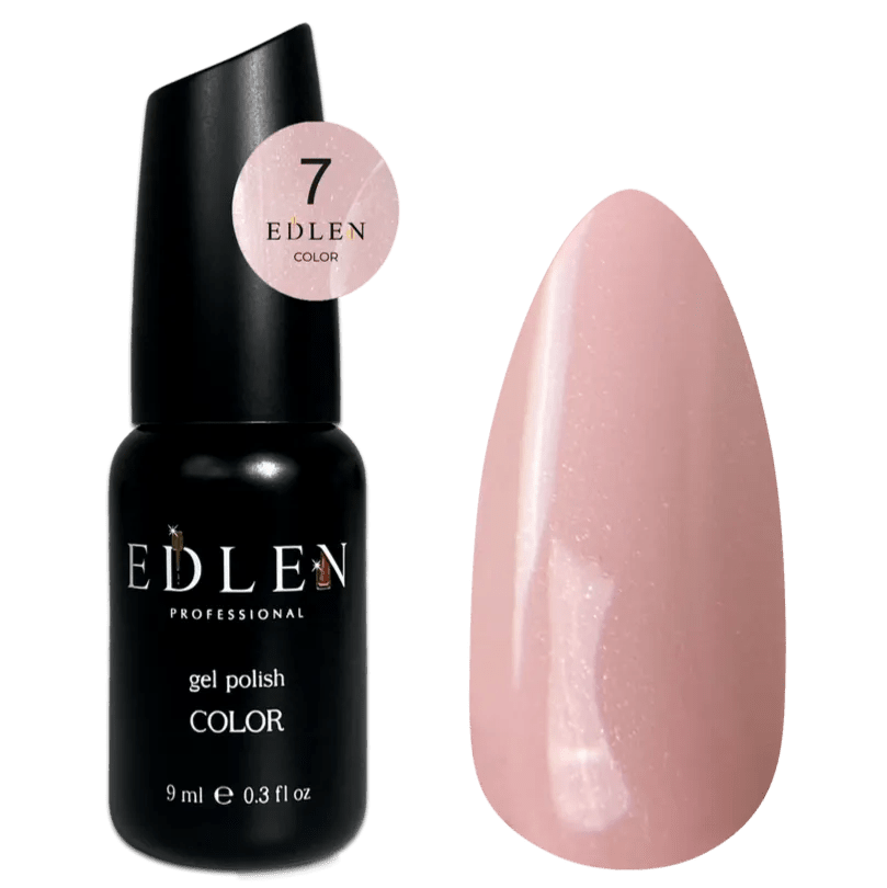 EDLEN Color Gel Polish 007, 9 ml - Level Up Beauty Supply