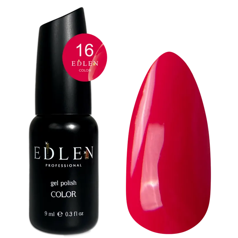 EDLEN Color Gel Polish #016, 9 ml