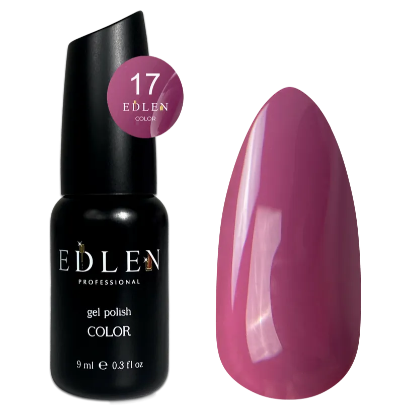 EDLEN Color Gel Polish #017, 9 ml