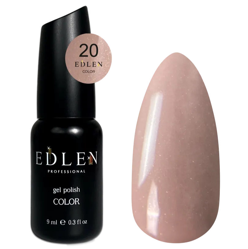 EDLEN Color Gel Polish #020, 9 ml