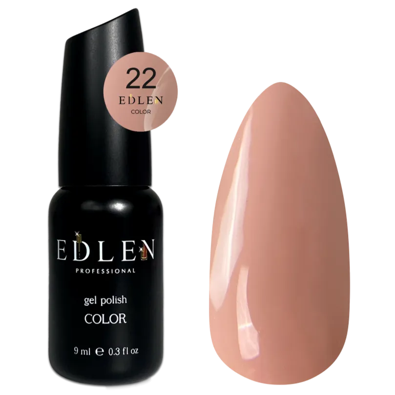 EDLEN Color Gel Polish #022, 9 ml