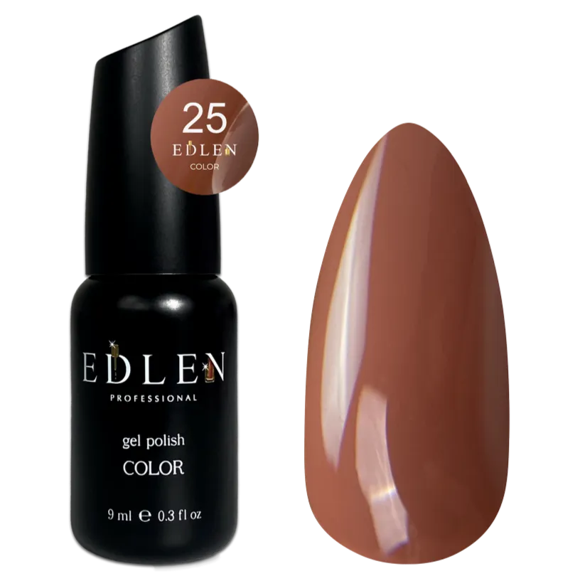 EDLEN Color Gel Polish #025, 9 ml