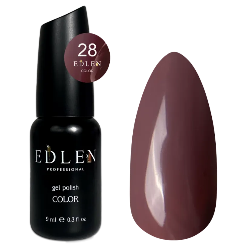 EDLEN Color Gel Polish #028, 9 ml