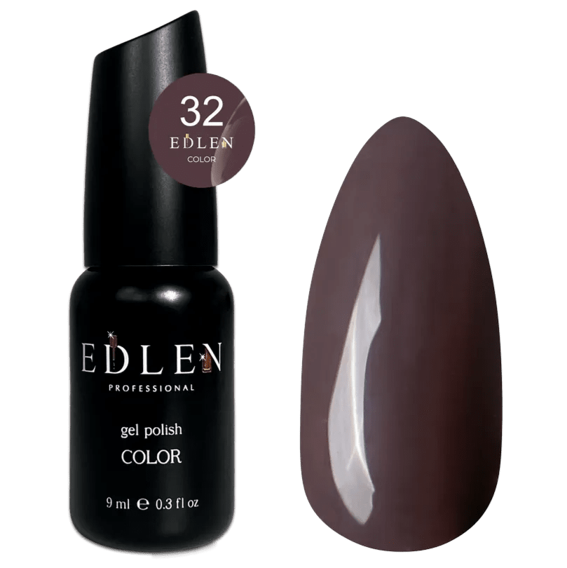 EDLEN Color Gel Polish 032, 9 ml - Level Up Beauty Supply