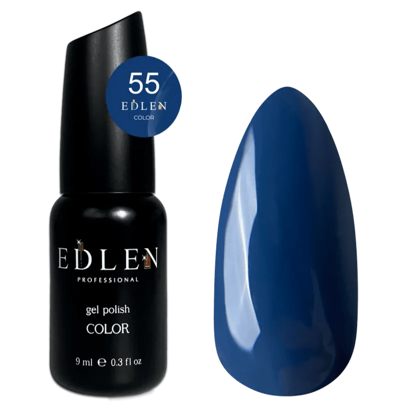 EDLEN Color Gel Polish 055, 9 ml - Level Up Beauty Supply