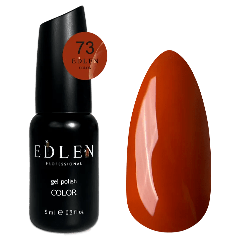 EDLEN Color Gel Polish 073, 9 ml - Level Up Beauty Supply