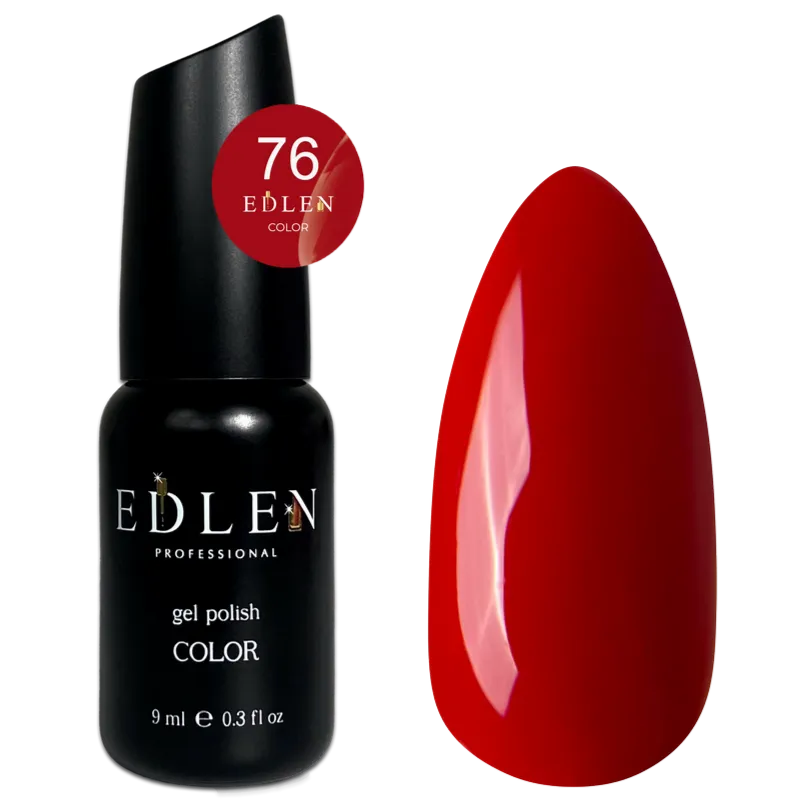 EDLEN Color Gel Polish #076, 9 ml