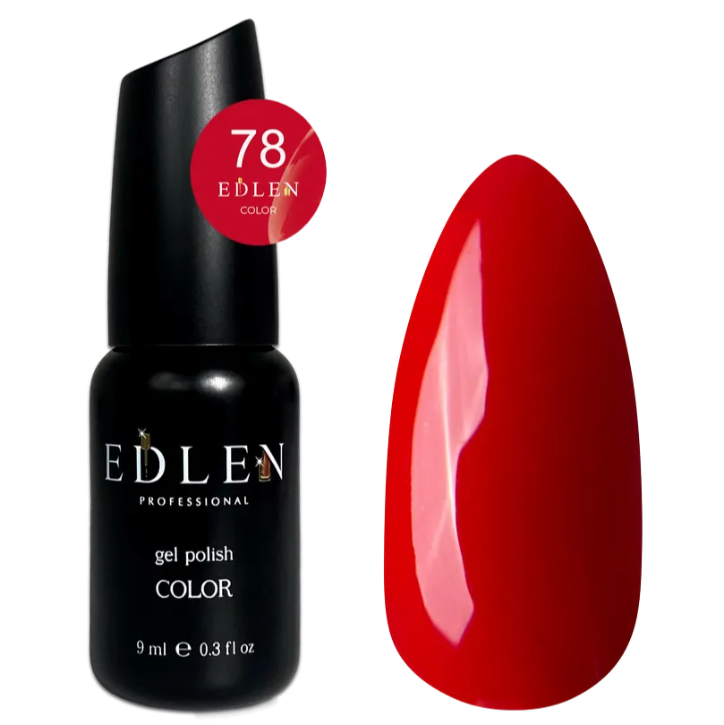 EDLEN Color Gel Polish #078, 9 ml