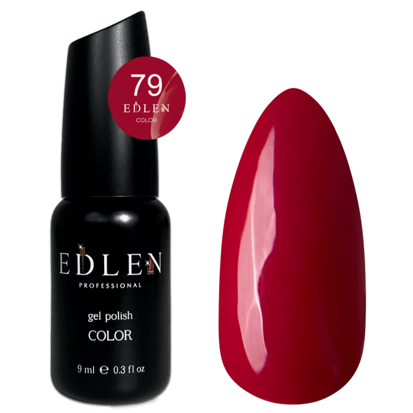 EDLEN Color Gel Polish 079, 9 ml - Level Up Beauty Supply