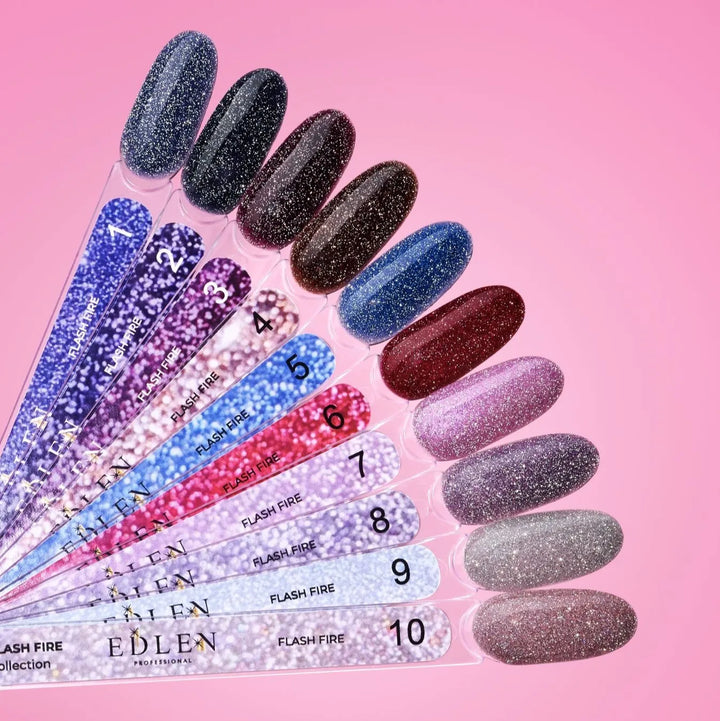 EDLEN Color Gel Polish Flash Fire #009, 9 ml
