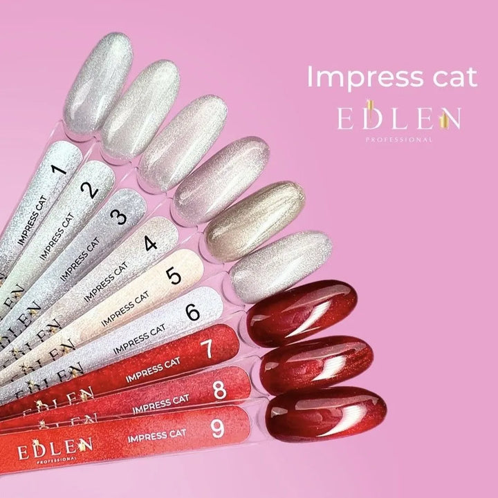 EDLEN Color Gel Polish Impress Cat #004, 9 ml