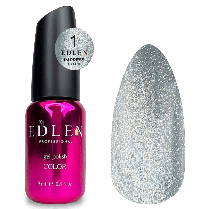EDLEN Color Gel Polish Impress Cat 001, 9 ml - Level Up Beauty Supply