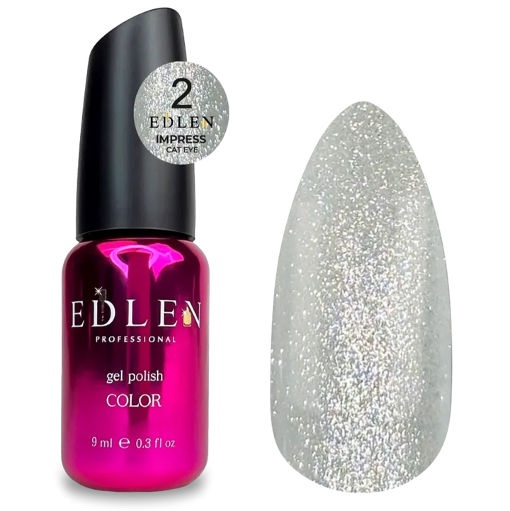 EDLEN Color Gel Polish Impress Cat #002, 9 ml