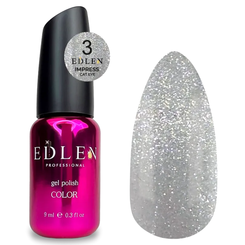 EDLEN Color Gel Polish Impress Cat #003, 9 ml