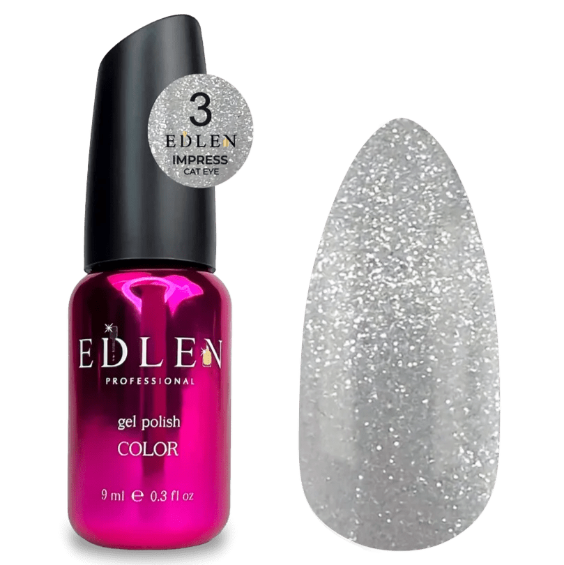 EDLEN Color Gel Polish Impress Cat 003, 9 ml - Level Up Beauty Supply