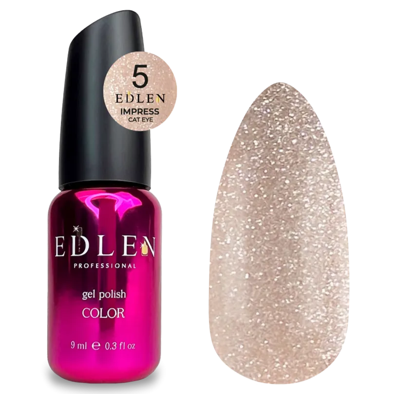 EDLEN Color Gel Polish Impress Cat #005, 9 ml