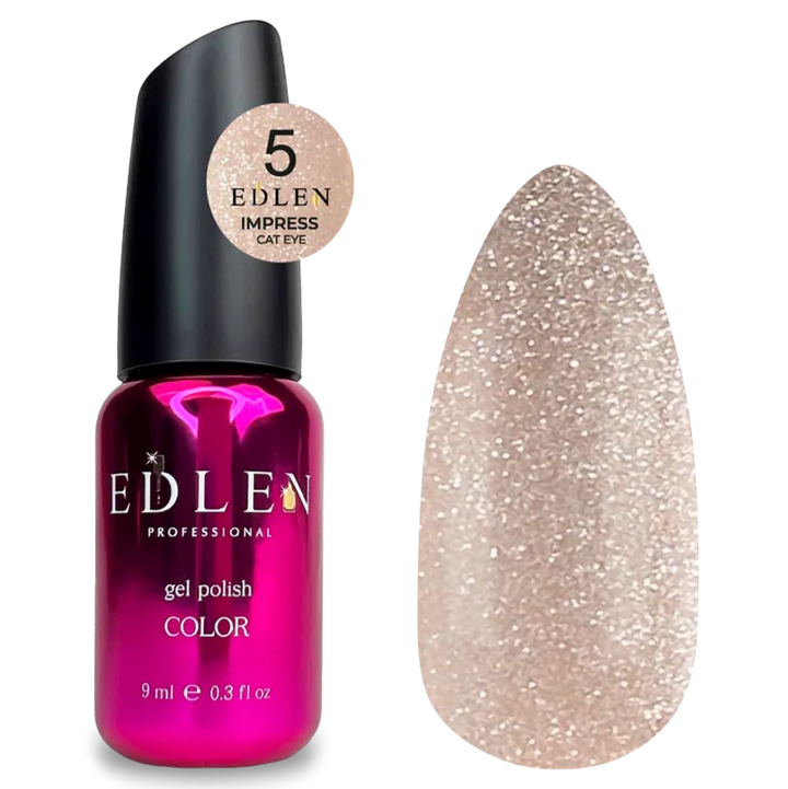 EDLEN Color Gel Polish Impress Cat #005, 9 ml