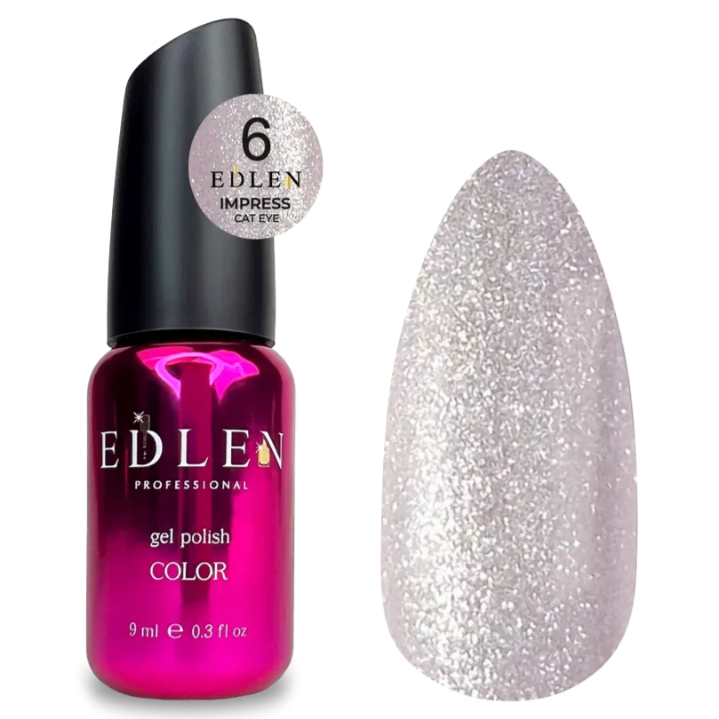 EDLEN Color Gel Polish Impress Cat #006, 9 ml