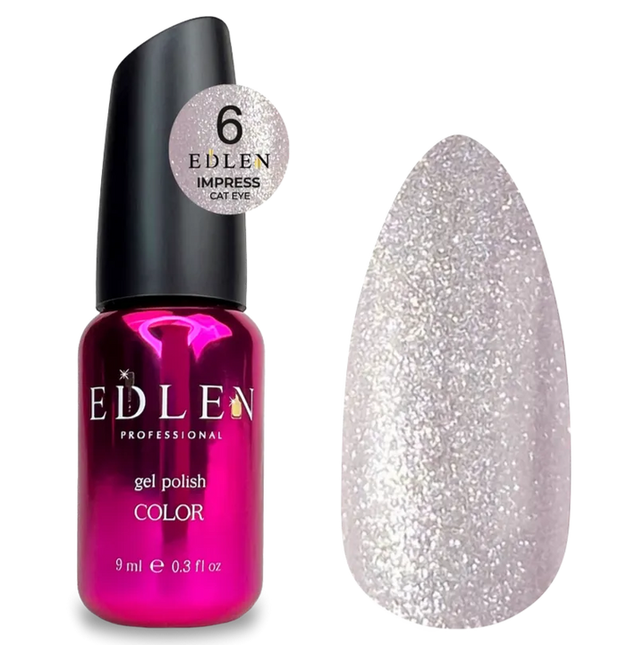 EDLEN Color Gel Polish Impress Cat #006, 9 ml
