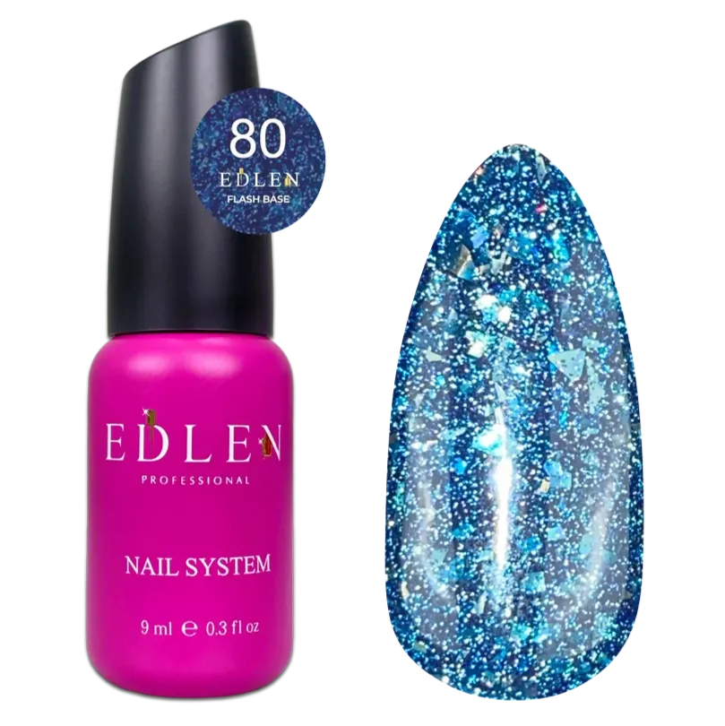 EDLEN Cover Base Flash 80, 9 ml - Level Up Beauty Supply