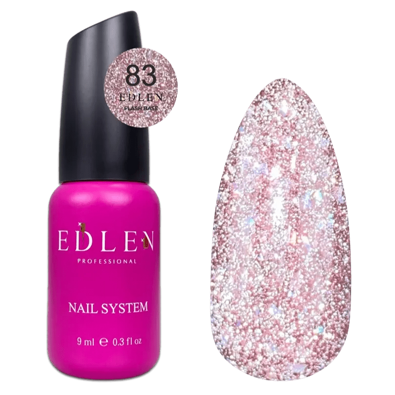 EDLEN Cover Base Flash 83, 9 ml - Level Up Beauty Supply