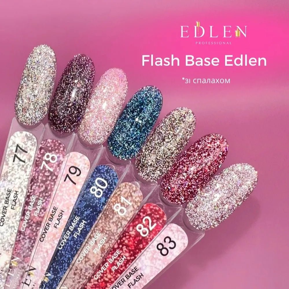 EDLEN Cover Base Flash 83, 9 ml - Level Up Beauty Supply