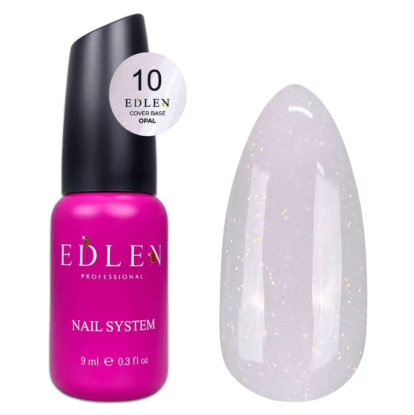 EDLEN Cover Base Opal 10, 9 ml - Level Up Beauty Supply