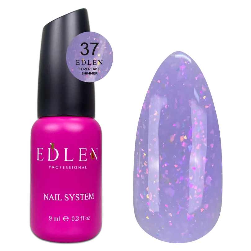 EDLEN Cover Base Shimmer #37, 9 ml