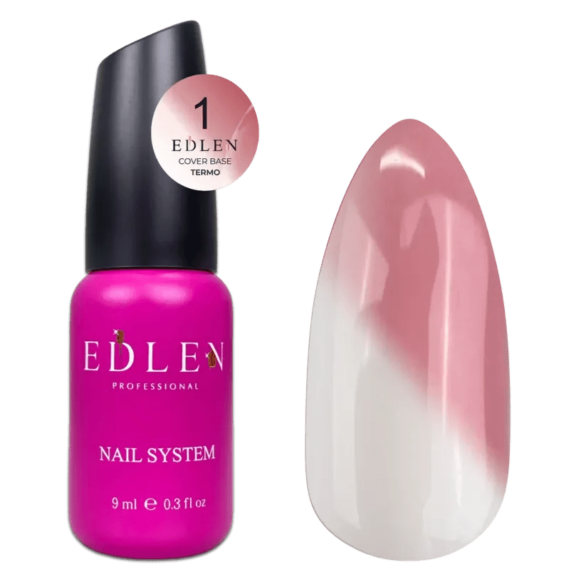 EDLEN Cover Base Termo 01, 9 ml - Level Up Beauty Supply