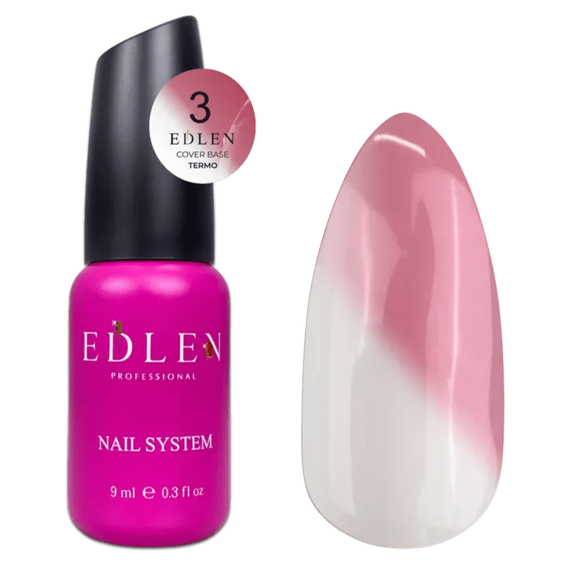 EDLEN Cover Base Termo 03, 9 ml - Level Up Beauty Supply