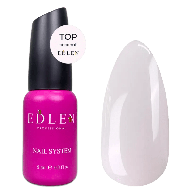 EDLEN Top Coat Coconut - Level Up Beauty Supply